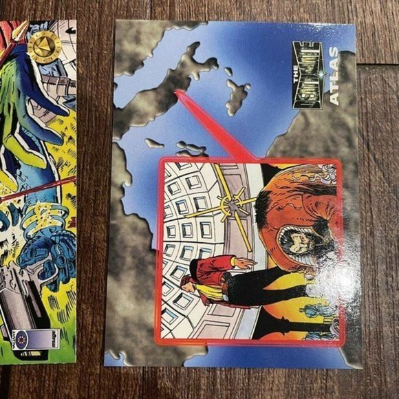 1993 Upper Deck VALIANT ERA Lot of 9 SERIES‎ 1 DEATHMATE COMICS TRADING CARDS - Picture 5 of 11